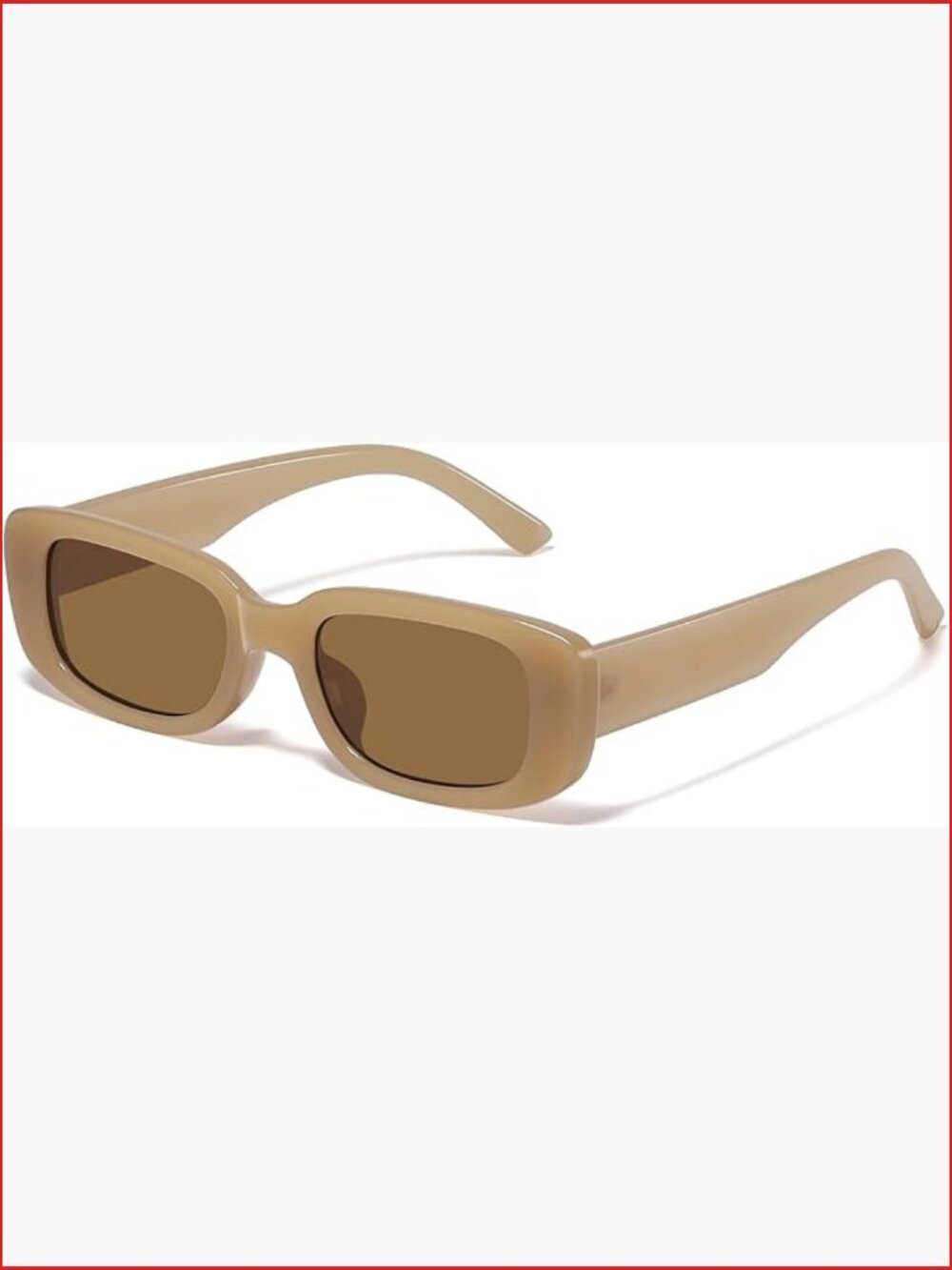 Y2K Retro Rectangle Sunglasses UV Protection Square Frame